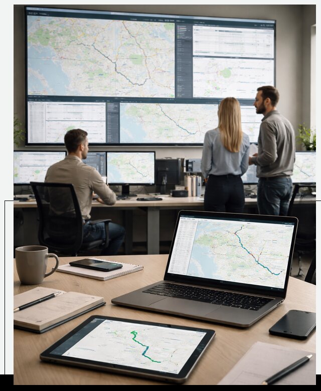 Трекинг грузов и Fleet Management, мониторинг автопарка в Ростове-на-Доне