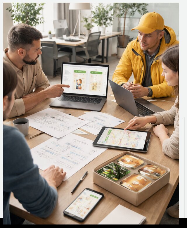 Разработка агрегатора доставки еды в Ростове-на-Доне от 15644 р., АвикейРст