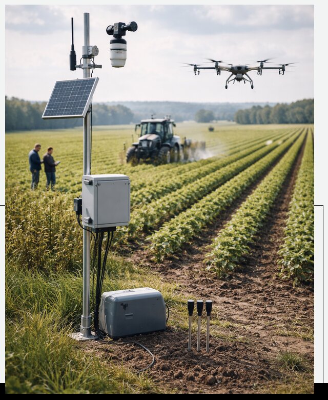 Разработка IoT мониторинга полей в Ростове-на-Доне от 8865 р. | АвикейРст